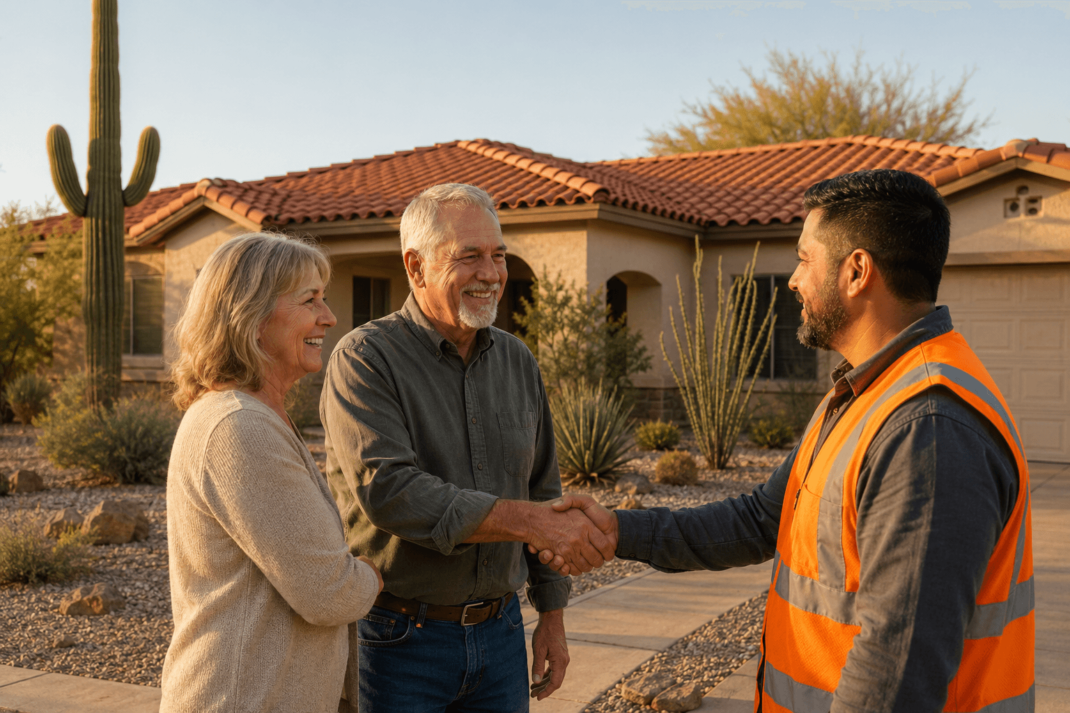 AZ Roofing completed project