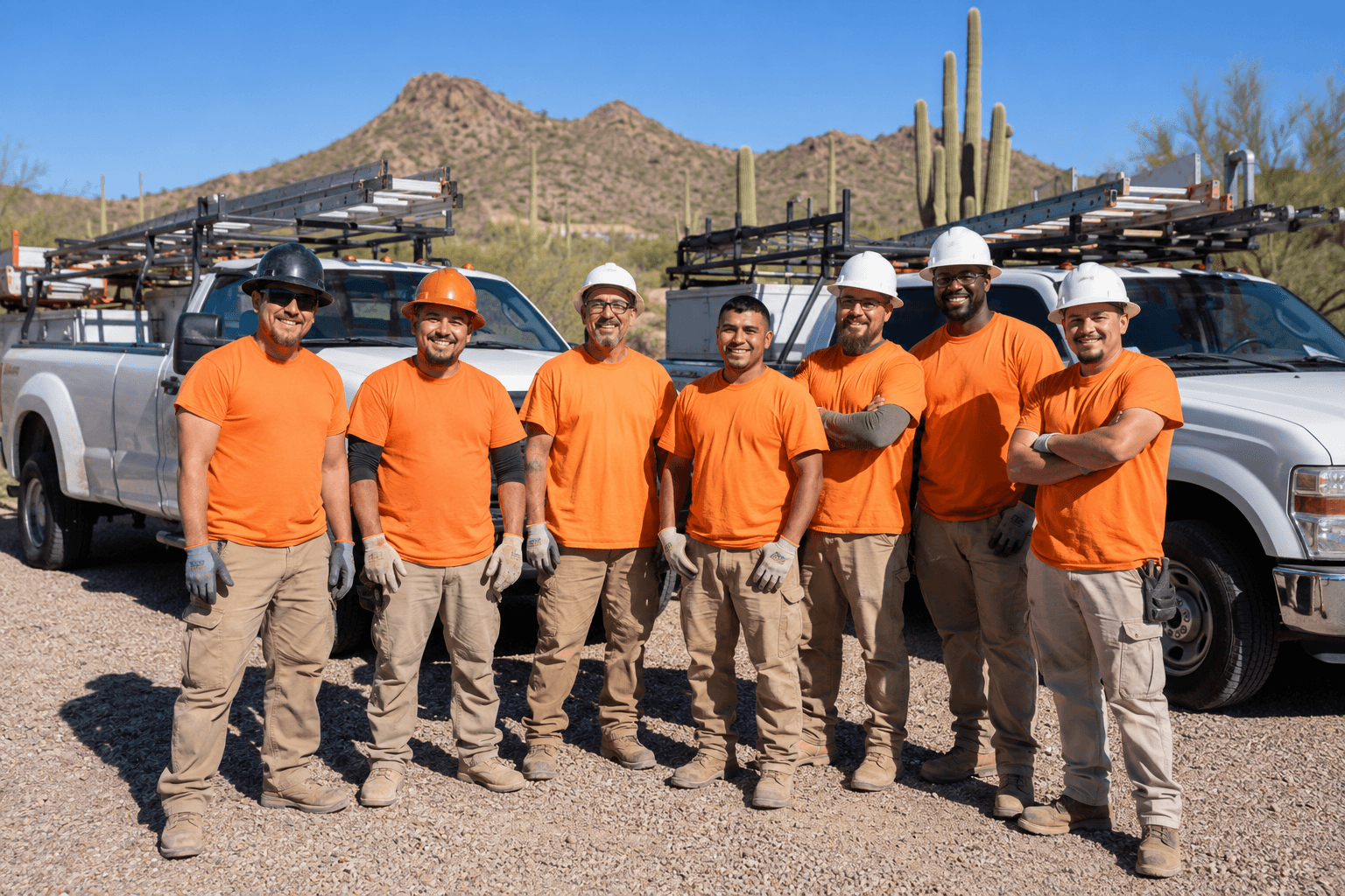 AZ Roofing team